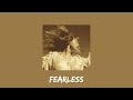 taylor swift - fearless (taylor's version) (sped up)
