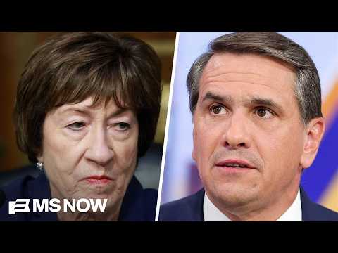 GOP Sen. Collins says she'll vote 'no' on Blanche's AG nomination
