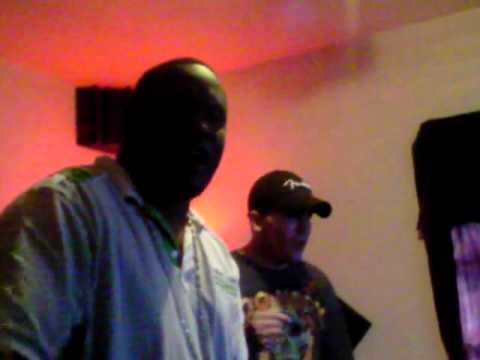 Famous Kid Brick and Cristol at David James' studio