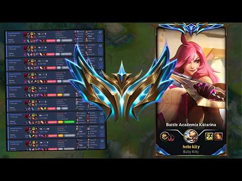 HOW TO 1V9 ON KATARINA IN CHALLENGER