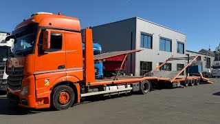 Autovežis sunkvežimis Mercedes-Benz Actros 1943 + Polkon 3-axle trailer, 5x | Vaizdas 4 - Autoline