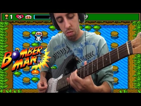 Super Bomberman 3 - Theme - Guitar Cover by Andin Camargos