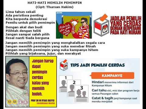 Hati-hati Memilih Pemimpin (Cipt. Thursan Hakim)