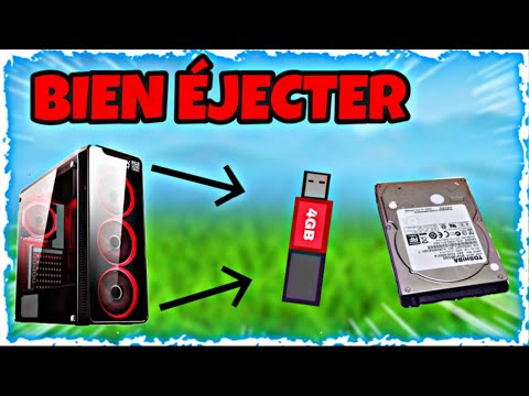[AIDE PC]  BIEN ÉJECTER UN DISQUE DUR OU UNE CLES USB SUR PC (Périphérique)