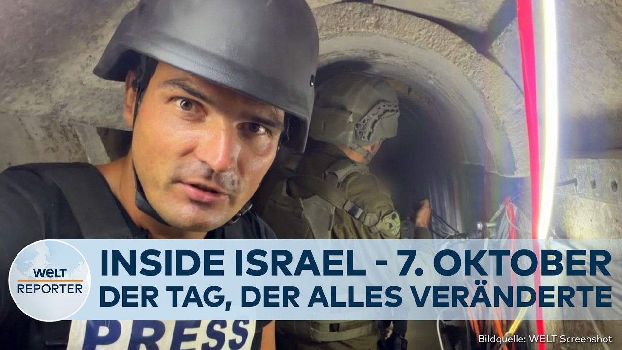 INSIDE ISRAEL: 7. Oktober - Der Tag, der alles veränderte I WELT REPORTAGE