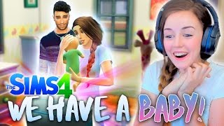 THE BABY IS HERE! 👶 BOY OR GIRL?! 👦👧(The Sims 4 #7! 🏡)