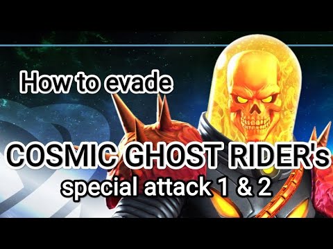 #How to evade cosmic ghost rider's special attack 1 & 2