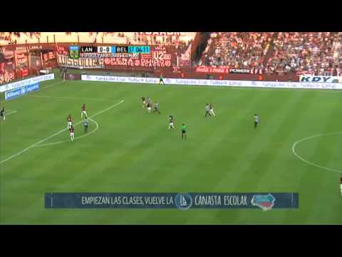 Lo tuvo Rigoni. Lanús 0 - Belgrano 0. Fecha 2. Primera División 2015. FPT.