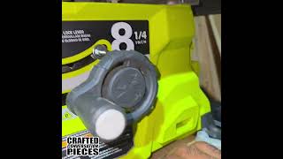 Fixing a Broken Bevel Lock on Ryobi Table Saw
