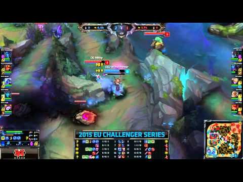 Commentary by  Archarom   DEU vs OR   EU Challenger Series Spring   W3D1   Dignitas EU vs Origen VOD