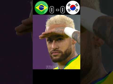 Brazil Slaughtered South Korea In World Cup 2022 Neymar Son ???? #youtube #shorts #football