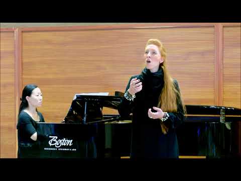 Dominique Dethier sings Minerva’s “Fiamma e l’ira” from “Il ritorno d’Ulisse in Patria”, Monteverdi