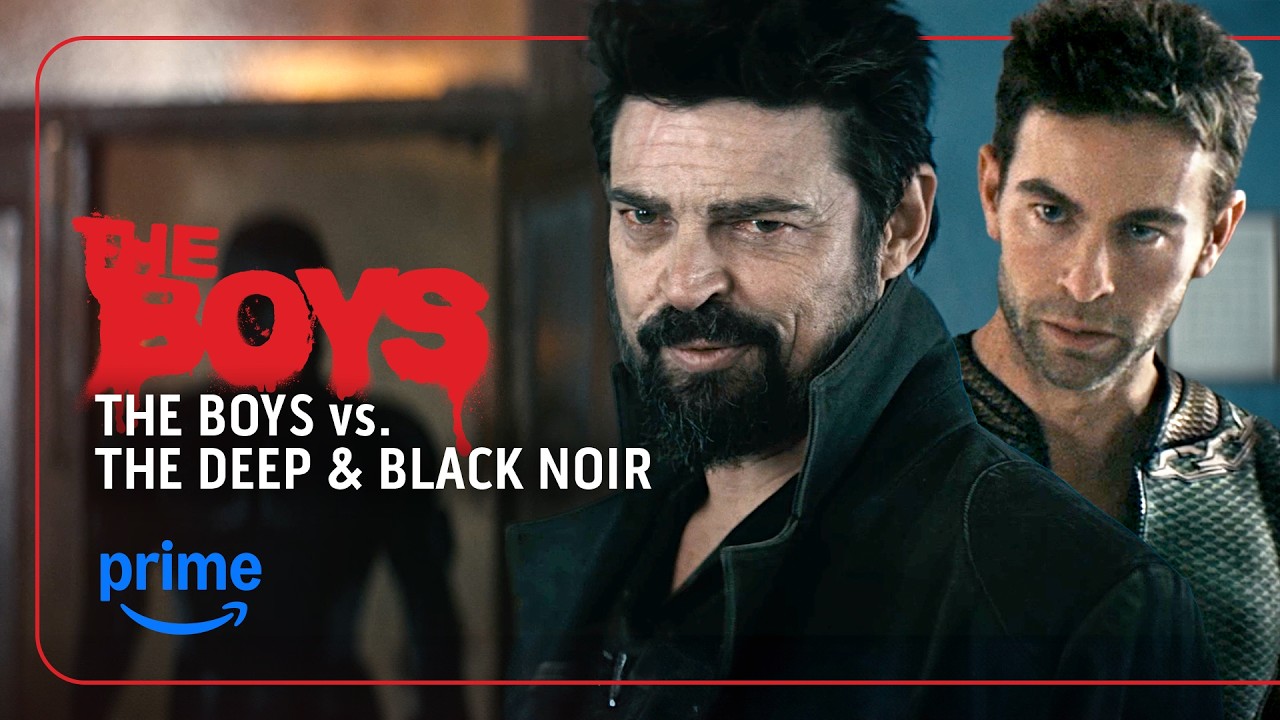 The Boys vs. The Deep & Black Noir | Clip | Prime Video
