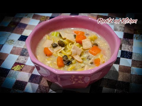 Pasta Soup with Cream of Mushroom! Easy and Delicious Soup Recipe! Perfect for Breakfast and Snacks!
