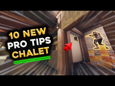 10 NEW Pro Tips and Tricks on Chalet Rework - Rainbow Six : Siege