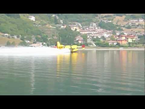 Löschflugzeug Lago di idro