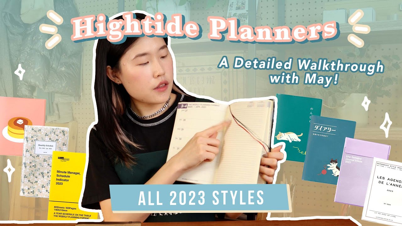 May's Guide to Hightide's 2023 Planner Lineup