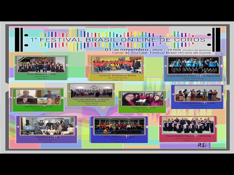 FESTIVAL BRASIL ON-LINE DE COROS | 01 DE NOVEMBRO 2020