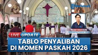 Gelar Jalan Salib Misa Jumat Agung, Gereja Katolik Kristus Raja Paroki Tak Adakan Tablo Penyaliban