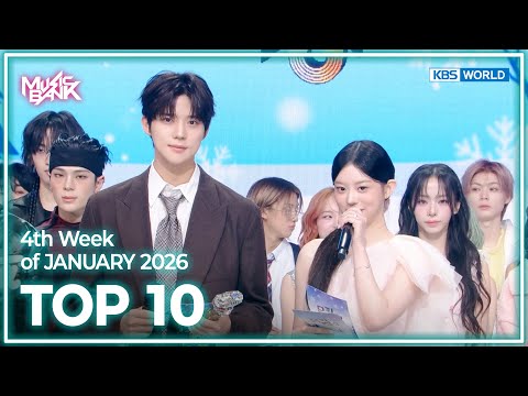 [Music Bank K-Chart Top 10] 4th Week of JANUARY 2026 (26.01.19~01.25) | KBS WORLD TV