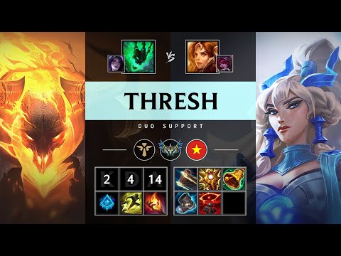 Thresh Support vs Leona - VN Challenger Patch 25.08