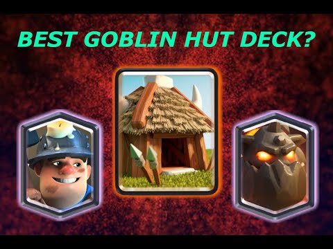 BEST GOBLIN HUT DECK IN THE NEW META? TOP LADDER LAVA-HOUND MINER GAMEPLAY!