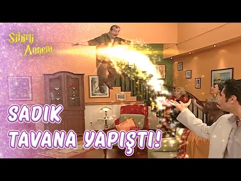 Tuna, Sadık'a Süper Güç Uyguladı! - Sihirli Annem 4.Bölüm