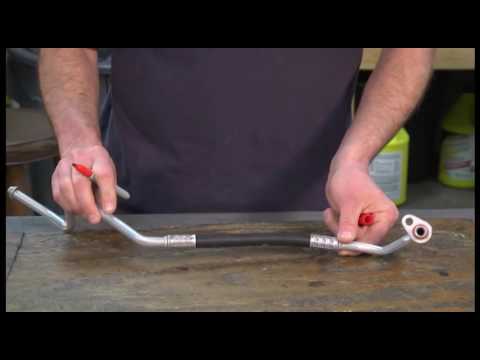 How to Repair an Air Conditioning Hose Assembly: Step 1 Orientation of Fittings