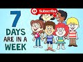 Days Of The Week Song For Kids