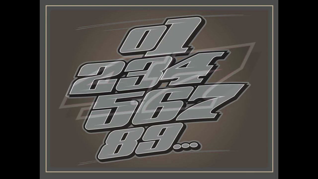 Speed-Co How we create custom race numbers