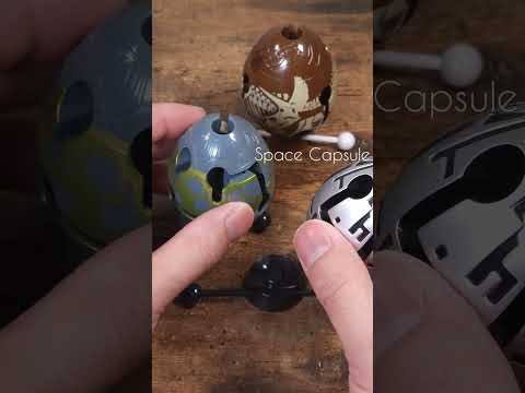 SOLUTION: Bepuzzled Smart Egg Labyrinth Puzzles (Techno, Space Capsule, Dino)