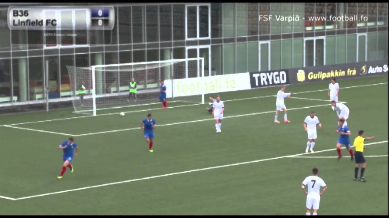 B36 Tórshavn vs Linfield FC 1-2