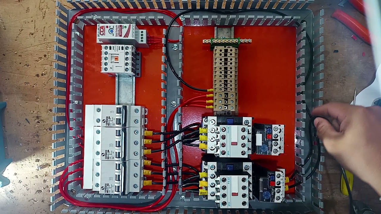 BOMBAS DE RECALQUE | Painel de Comando para Duas Bombas | Cabeamento - Parte 2 de 3