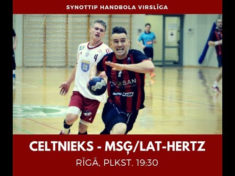 Synottip handbola virslīga: HK Celtnieks - MSĢ/LAT-Hertz