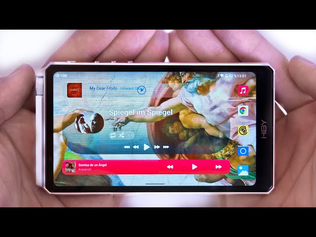 Vídeo relacionado con Reproductor DAP HiBy R6III 2025 de audio de alta resolución MP3 con amplificador de Clase A y AB/Android 12/Bluetooth 5.0/WiFi/Memoria ampliable de 64G+2TB