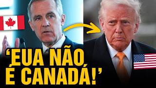 Novo Primeiro-Ministro do Canadá fala sobre ameaça de Trump após tomar posse 😮 🇨🇦 🇺🇸