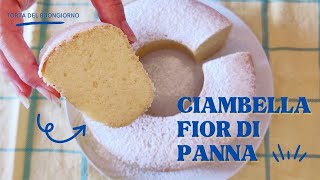 Ciambella Fior di Panna - ricetta con panna da montare