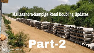 preview picture of video 'Part-2 Mallasandra-Sampige Rd doubling updates'