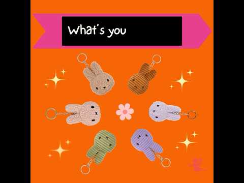 🐰Miffy Keyrings 🐰 #ecofriendlytoys #miffylove #lovemiffy #ecofriendlytoysforkids