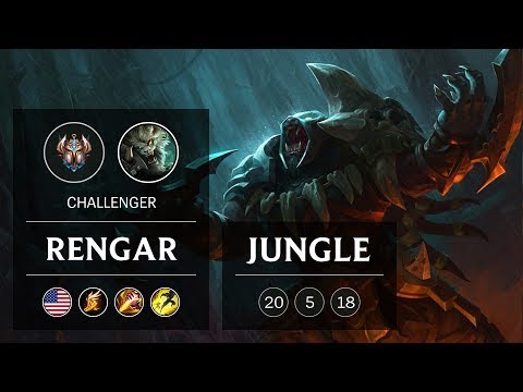 Rengar Jungle vs Gragas - NA Challenger Patch 9.1