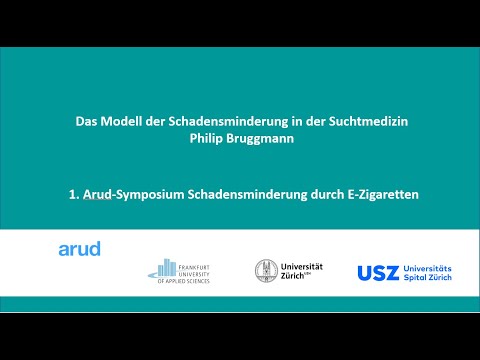Schadensminderung durch E-Zigaretten – Teil 1 – Philip Bruggmann