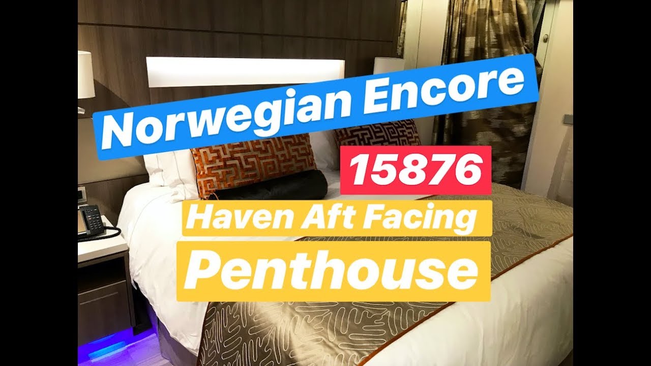 Norwegian Encore - Cabin 15876 - Video 1