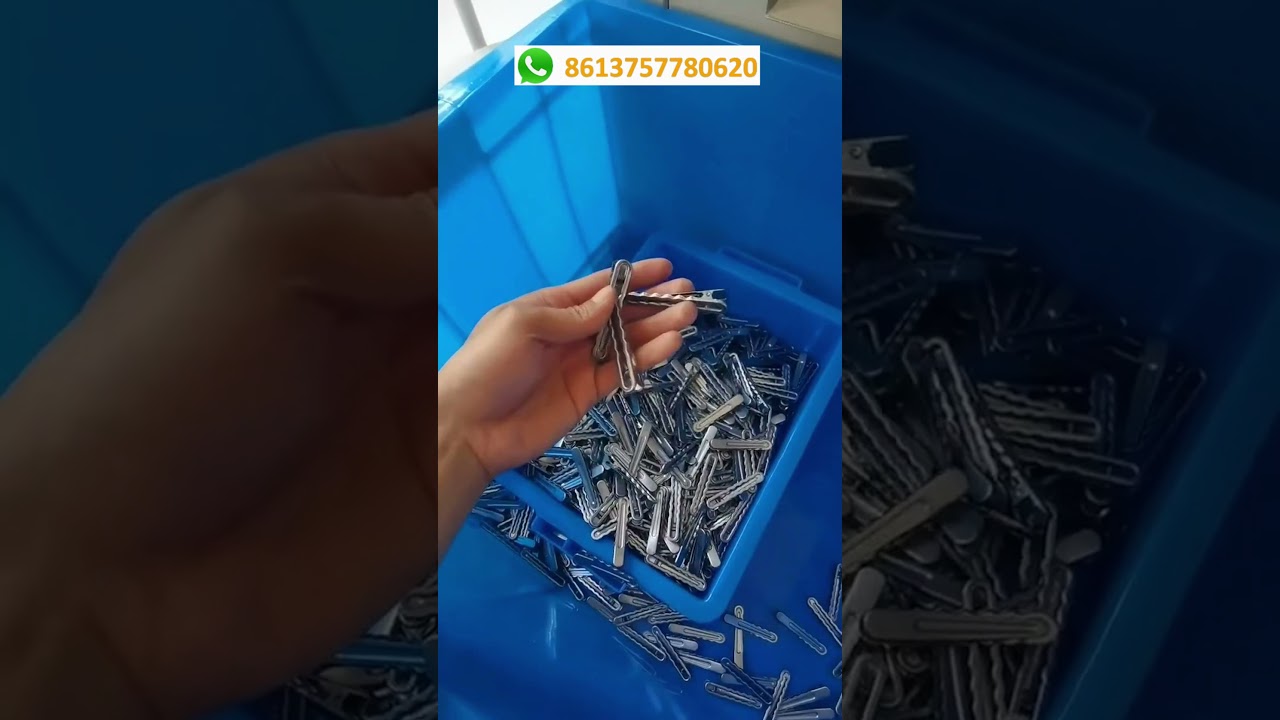 Stainless steel one-line hairpin automatic assembly machine