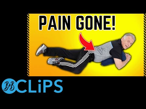 How To FIX Low Back Pain In 90 Seconds (So Simple) (B&B Clips)