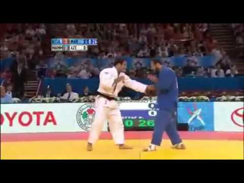 JUDO 2011 World Championships: Elnur Mammadli (AZE) Safouane Attaf (MAR)