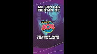 La gente enloquecio con The Human League - Don't You Want Me / Instagram @nosgustanlosochentas