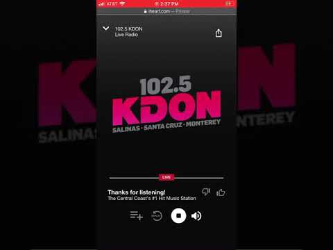 102.5 KDON Song