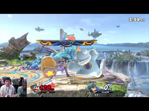 WaveDash 2023 Winners Round 2 - WHO'sSteak! (Lucina) Vs. Icemanruz (King Deedeedee) -SSBU Tournament