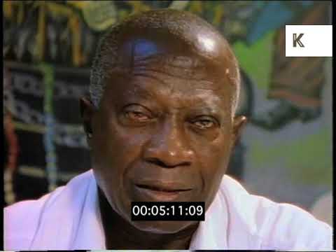 1980s, 1990s Cuba, Santeria Religious Service, Afro-Cubism