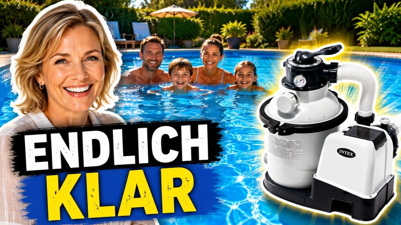 Intex Krystal Clear 26644 | Intex Krystal Clear Sandfilteranlage 26644: Viele übersehen das